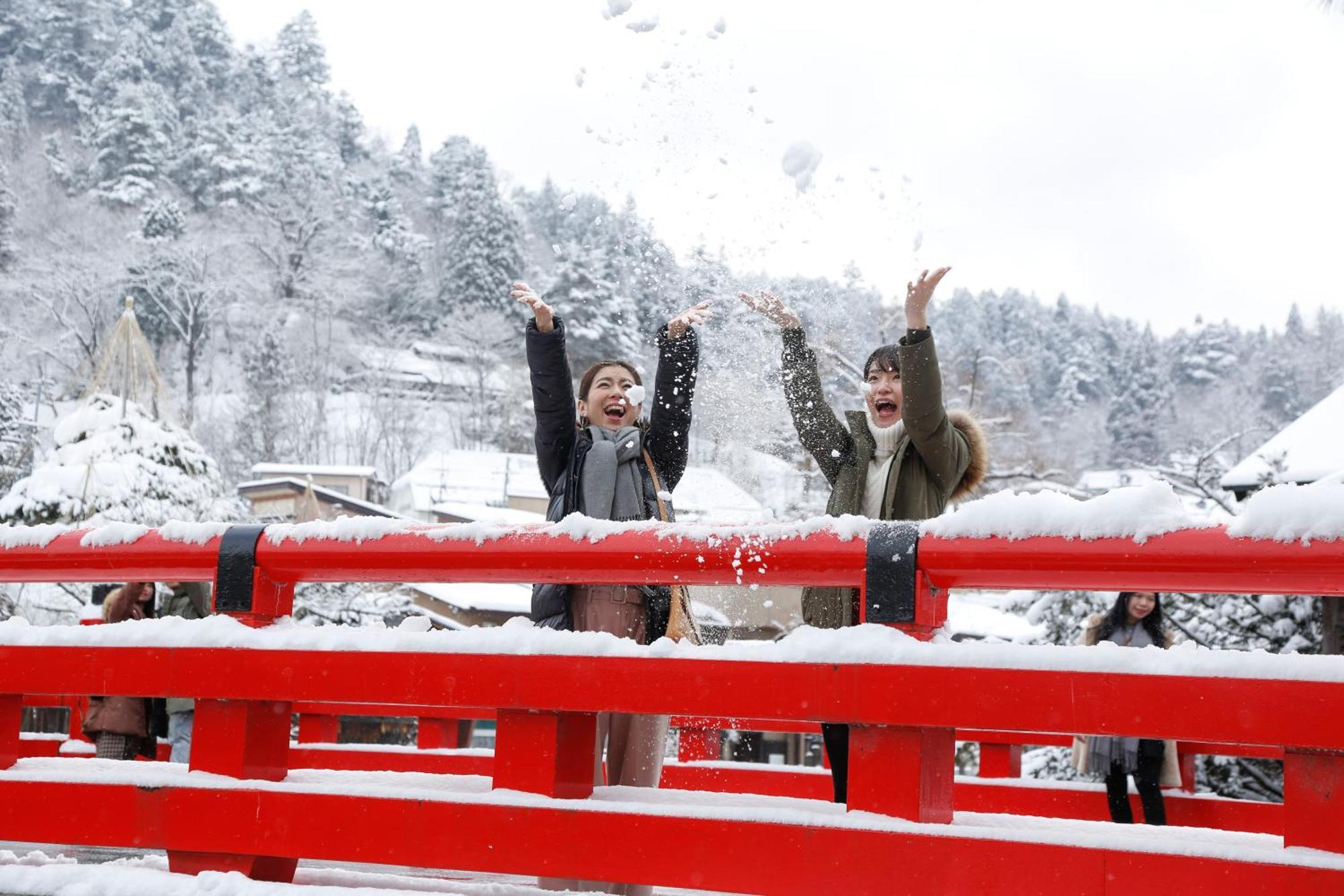 Hida Takayama Onsen Takayama Green Hotel Keio Group Hotels Exterior foto Snow Festival
