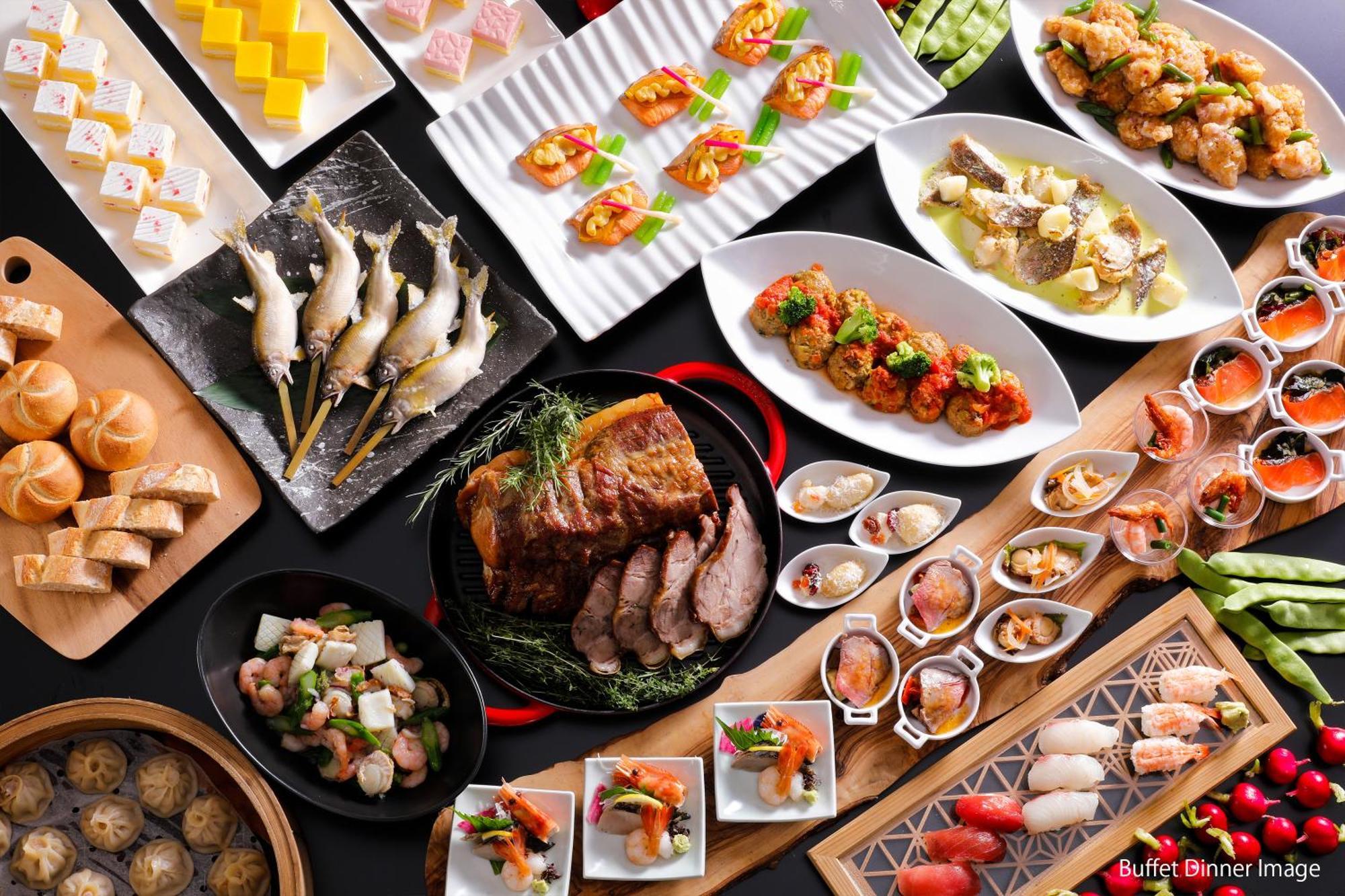 Hida Takayama Onsen Takayama Green Hotel Keio Group Hotels Exterior foto A selection of Chinese cuisine